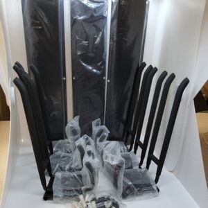 Black Metal Storage Rack